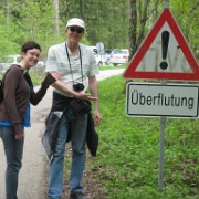 Uberflutung sign, Neuschwanstein, Germany.JPG